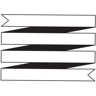 Şeffaf arkaplanda beyaz ve siyah şekillerin dijital png çizimi. İzole görüntü, şekiller ve kalıp kavramı.