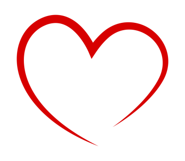 Şeffaf arkaplanda kırmızı kalbin dijital png çizimi. İzole görüntü, aşk ve romantizm kavramı.