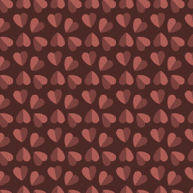 Şeffaf arkaplanda kırmızı kalplerin dijital png çizimi. İzole görüntü, aşk, arkaplan tasarımı ve desen.