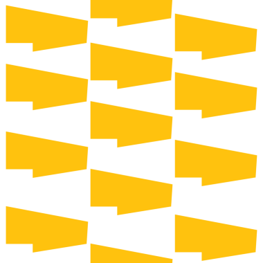 Şeffaf arkaplanda sarı desenli dijital png çizimi. İzole görüntü, desen, şekil ve sembol kavramı.