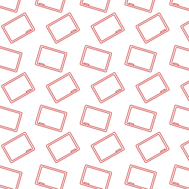 Şeffaf arkaplanda kırmızı panoların dijital png çizimi. İzole görüntü, yazım, eğitim, renk ve desen kavramı.