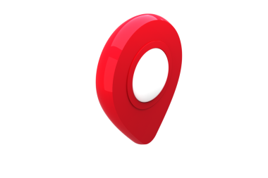 Şeffaf arkaplanda varış noktasının dijital png çizimi. İzole imaj, seyahat ve turizm kavramı.