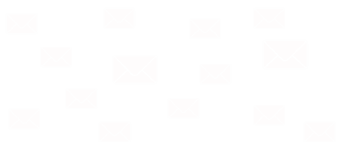 Şeffaf arkaplan üzerindeki birçok farklı zarfın dijital png çizimi. Ayrı resim, iletişim, mesaj, bağlantı.