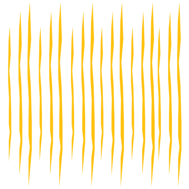Şeffaf arkaplanda turuncu dikey çizgilerin dijital png çizimi. İzole görüntü simgesi, şekiller ve kalıp kavramı.