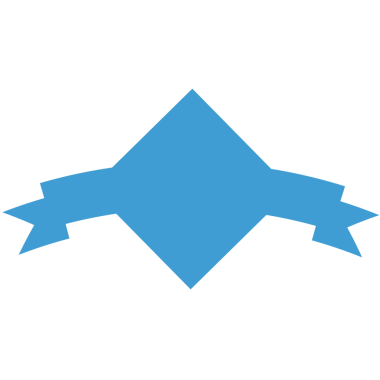 Şeffaf arkaplanda mavi kurdele illüstrasyonunun dijital png çizimi. Ayrı resim, tasarım arkaplan ve maket.