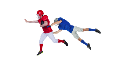 Saydam arkaplanda oynanan maç sırasında çeşitli rugby oyuncularının dijital png fotoğrafı. İzole fotoğraf, spor ve yarışma.