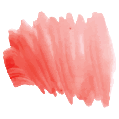 Şeffaf arkaplanda fotokopi alanı olan pembe boyanın dijital png çizimi. Ayrı görüntü, renk, şekil ve tasarım arkaplanı.