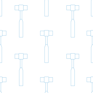 Şeffaf arkaplanda mavi desenlerin dijital png çizimi. İzole görüntü, desen, şekil ve sembol kavramı.