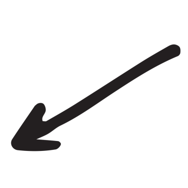 Şeffaf arkaplanda siyah ok deseninin dijital png çizimi. Ayrı görüntü, renk ve tasarım arkaplanı.