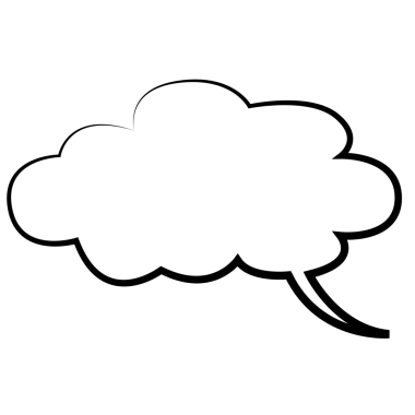 Saydam arkaplanda metin baloncuğunun dijital png çizimi. İzole görüntü, mesaj ve iletişim konsepti.