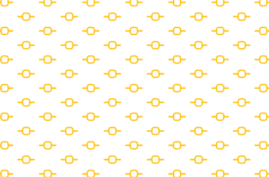 Şeffaf arkaplanda sarı desenli dijital png çizimi. İzole görüntü, kalıp ve şekil kavramı.