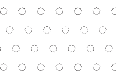 Şeffaf arkaplanda siyah desenlerin dijital png çizimi. İzole görüntü, kalıp ve şekil kavramı.