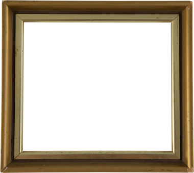 Saydam arkaplanda kopya alanı olan ahşap çerçevenin dijital png çizimi. İzole görüntü, tasarım ve mobilya konsepti.