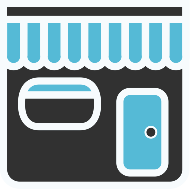 Şeffaf arkaplanda mavi yüksekliğin dijital png çizimi. İzole görüntü, mimari ve sembol kavramı.