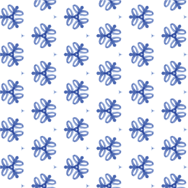 Şeffaf arkaplanda tekrarlanan şekillerin mavi desenlerinin dijital png çizimi. İzole görüntü, kalıp ve şekil kavramı.