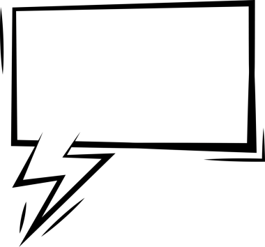 Şeffaf arkaplanda beyaz konuşma baloncuğunun dijital png çizimi. İzole görüntü, iletişim ve mesaj.