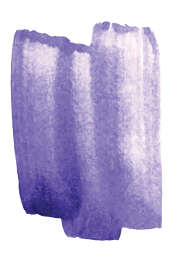 Şeffaf arkaplanda büyük mor lekelerin dijital png çizimi. Ayrı resim, tasarım arkaplan ve maket.