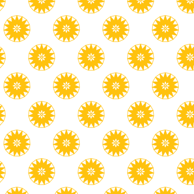 Şeffaf arkaplanda sarı desenli dijital png çizimi. İzole görüntü, desen, şekil ve sembol kavramı.