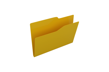 Şeffaf arkaplan üzerine dökümanlar için dizinin dijital png illüstrasyonu. İzole imaj, ofis işi, iş ve iş konsepti.