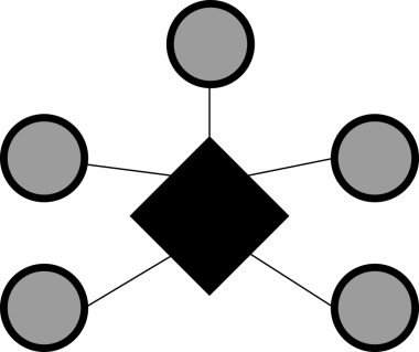 Noktaların dijital png çizimi ve şeffaf arkaplanda kare. İzole görüntü, şekiller ve kalıp kavramı.