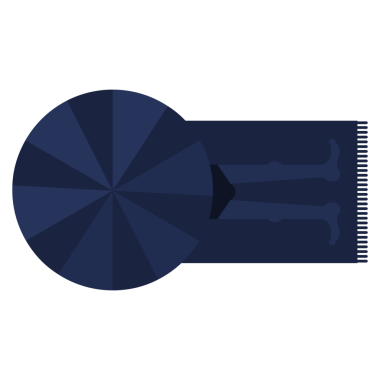 Mavi şekillerin dijital png çizimi ve şeffaf arkaplan üzerinde insan. İzole görüntü, şekiller ve insanların konsepti.