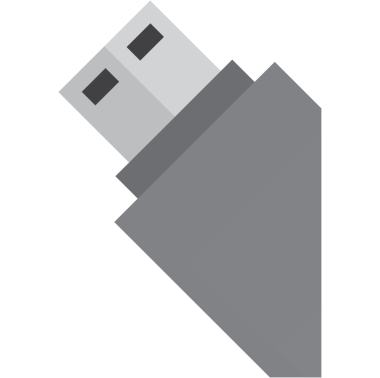 Şeffaf arkaplanda usb eklentisinin dijital png illüstrasyonu. İzole görüntü, iletişim ve hesaplama kavramı.