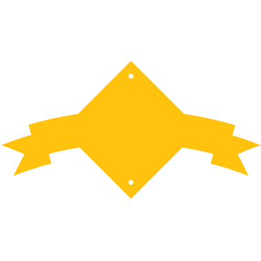 Saydam arkaplanda kopyalama alanı olan sarı şekilli dijital png çizimi. İzole görüntü, şekiller ve desenler.