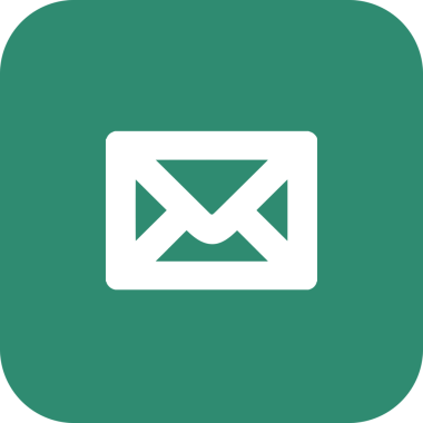 Şeffaf arkaplanda zarf sembolünün dijital png çizimi. İzole görüntü, mesaj ve iletişim konsepti.