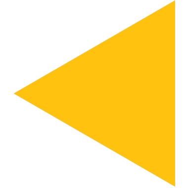 Şeffaf arkaplanda sarı üçgenin dijital png çizimi. Ayrı görüntü, renk, şekil ve biçim.