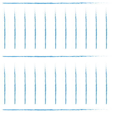 Şeffaf arkaplanda mavi çizgilerin dijital png çizimi. İzole görüntü, şekiller ve kalıp kavramı.