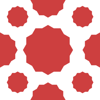 Şeffaf arkaplanda kırmızı şekillerin dijital png çizimi. İzole görüntü, desen ve şekiller kavramı.