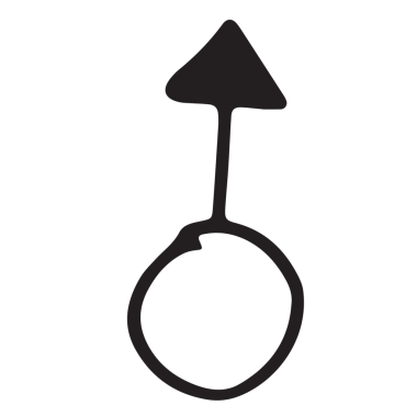 Saydam arkaplanda oklu dairenin dijital png çizimi. İzole görüntü, şekiller ve desenler.