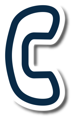 Şeffaf arkaplanda telefon simgesinin dijital png çizimi. İzole görüntü, simgeler ve iletişim konsepti.