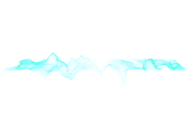 Şeffaf arkaplanda mavi ışık izlerinin dijital png çizimi. Ayrı görüntü, renk, şekil arkaplanı.
