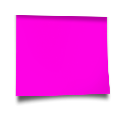 Şeffaf arkaplanda mor not kartının dijital png çizimi. İzole resim simgesi, anımsatma ve notlar kavramı.