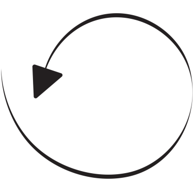 Şeffaf arkaplanda siyah okun dijital png çizimi. İzole görüntü, yönler ve şekiller kavramı.