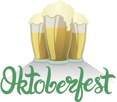 Şeffaf arkaplan üzerindeki oktoberfest metnin dijital png çizimi. İzole imaj, kutlama ve gelenek kavramı.