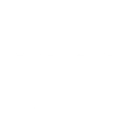 Şeffaf arkaplanda beyaz desenlerin dijital png çizimi. Ayrı görüntü, renk, şekil ve tasarım arkaplanı.