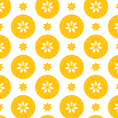 Saydam arkaplanda çiçekli sarı dairelerin dijital png çizimi. İzole görüntü, şekil, renk, bitki ve desen kavramı.