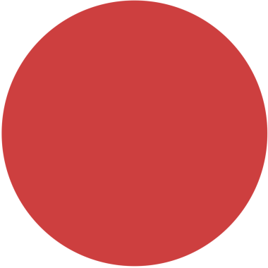 Saydam arkaplanda kopya alanı olan kırmızı dairenin dijital png çizimi. Ayrı görüntü, renk, şekil ve yazı.