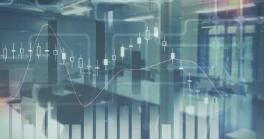 Küre ve bağlantı ağlı metin görüntüsü. Dijital arayüz teknolojisi ve ağ konsepti dijital olarak oluşturuldu.