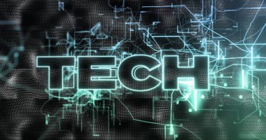 Veri işleme üzerinden teknik metin görüntüsü. Küresel hesaplama, dijital arayüz ve veri işleme kavramı dijital olarak oluşturuldu.