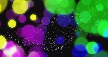 Hareket eden yerlerdeki DNA iplikçiklerinin animasyonu. Teknoloji, bilim ve dijital arayüz kavramı dijital olarak oluşturulmuş video.