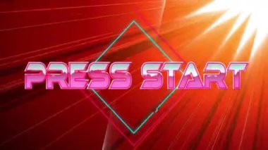 Basın başlangıç metninin kırmızı arkaplandaki ışık izleri üzerinden canlandırılması. İletişim, şekiller, renkler ve dijital arayüz konsepti dijital olarak oluşturuldu.