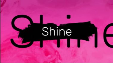 Kırmızı arkaplanda parlak metinlerin canlandırması. Desen, teknoloji ve dijital arayüz kavramı dijital olarak oluşturulmuş video.