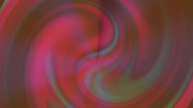 Kahverengi arkaplanda hareket eden parlak ışık izlerinin animasyonu. Renkler, şekiller, ışık ve hareket konsepti, dijital olarak oluşturulmuş video.