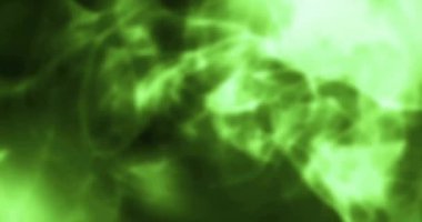 Siyah arkaplanda hareket eden parlak ışık izlerinin animasyonu. Renk, şekil, ışık ve hareket konsepti, dijital olarak oluşturulmuş video.