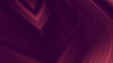 Kırmızı arkaplanda hareket eden parlak ışık denemelerinin animasyonu. Renk, şekil, ışık ve hareket konsepti, dijital olarak oluşturulmuş video.