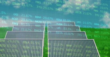 İkili kodlama üzerine veri işleme resmi. Küresel iş ortamı dijital arayüz teknolojisi ve dijital olarak oluşturulan ağ konsepti.