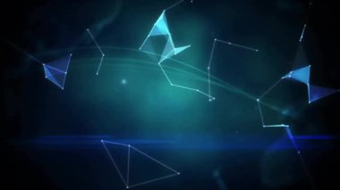 Dünya üzerindeki bağlantı ağının animasyonu. Küresel bağlantılar, hesaplama ve veri işleme kavramı, dijital olarak oluşturulmuş video.
